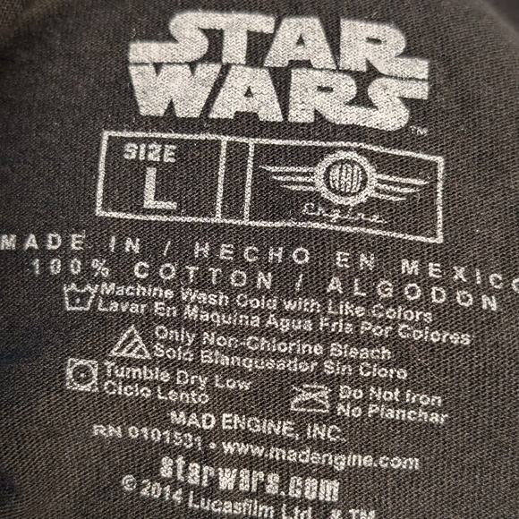 Star Wars Millennium Falcon Mad Engine T-shirt. - Picture 4 of 4